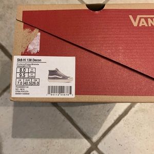 Vans High Tops Unisex